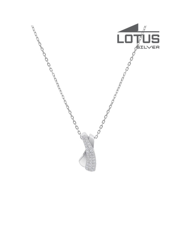 LOTUS SILVER NECKLACE